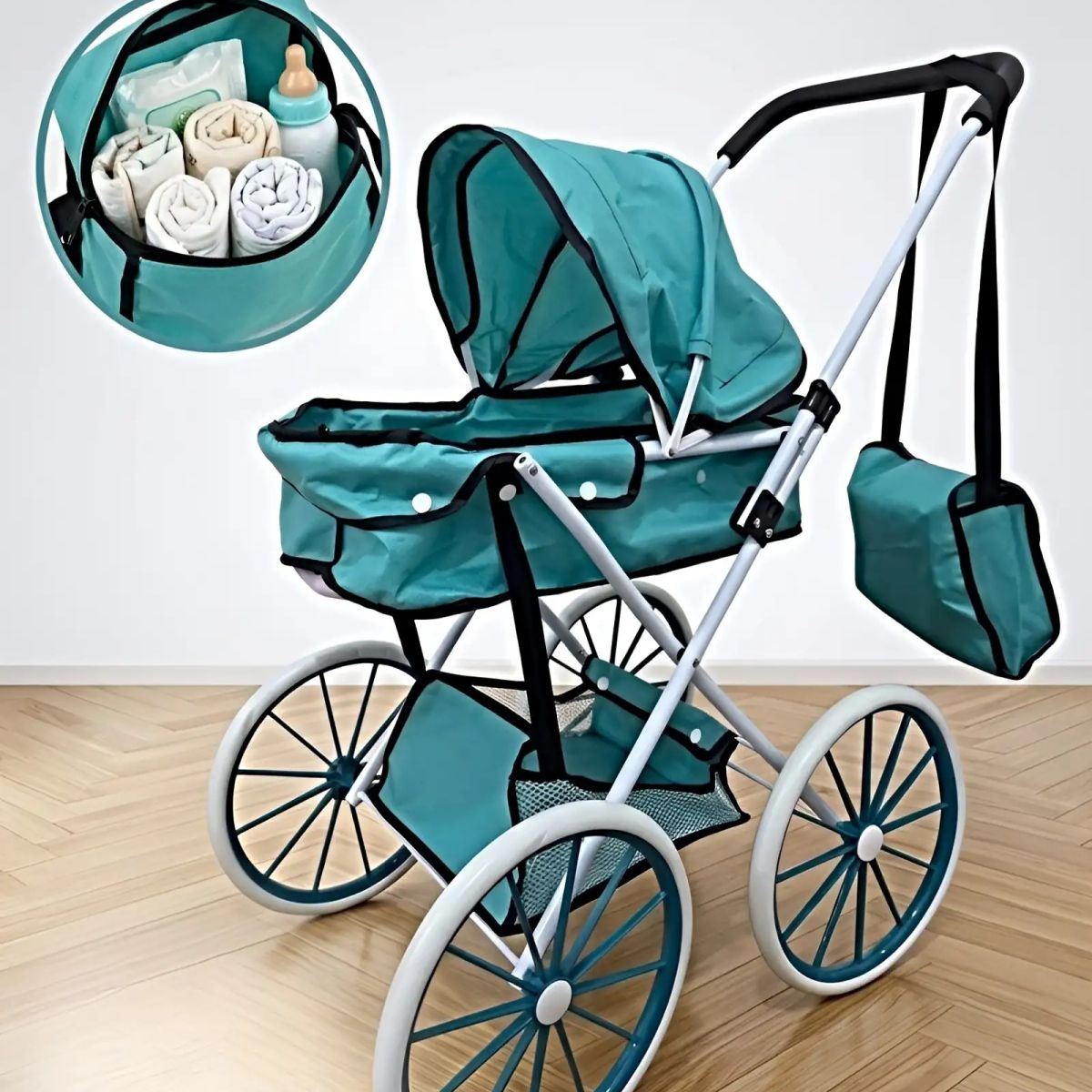 GENERICO - COCHE DE MUÑECAS PARA NIÑAS