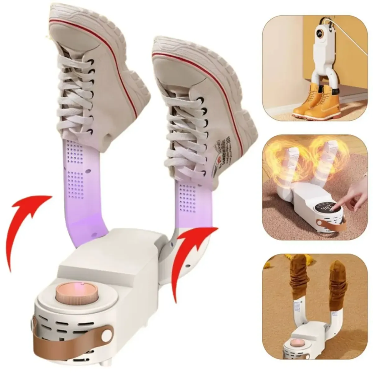 MOVI - SECADOR ZAPATOS ELECTRICO, SECA, HIGIENIZA Y DESUMEDESE