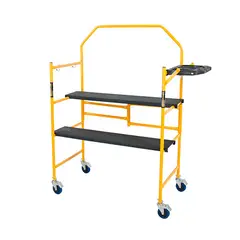 GENERICO - ANDAMIO ESTANTERIA PLEGABLE PORTATIL 1.22 MTS METALTECH