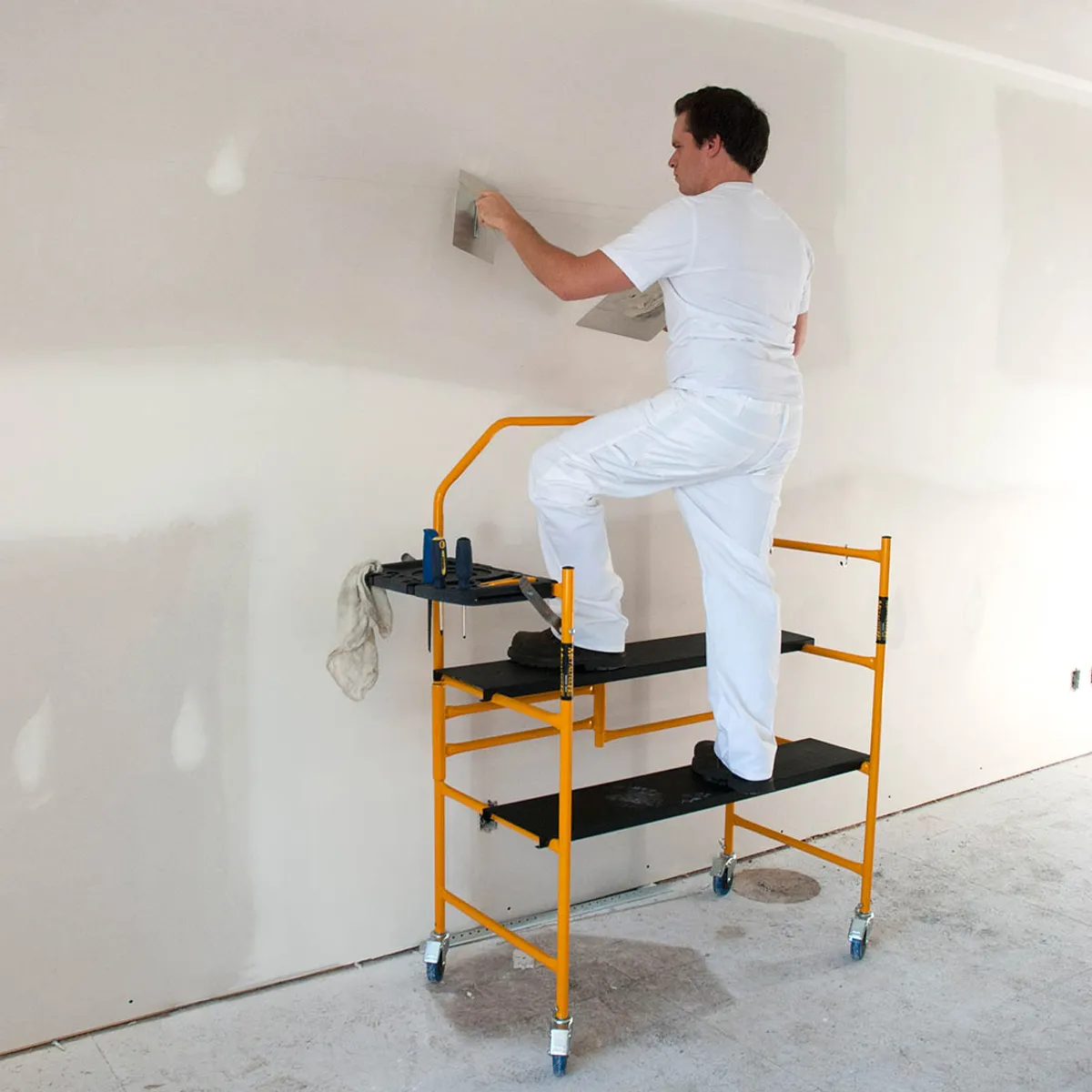ANDAMIO ESTANTERIA PLEGABLE PORTATIL 1.22 MTS METALTECH, marca GENERICO - Foto 2