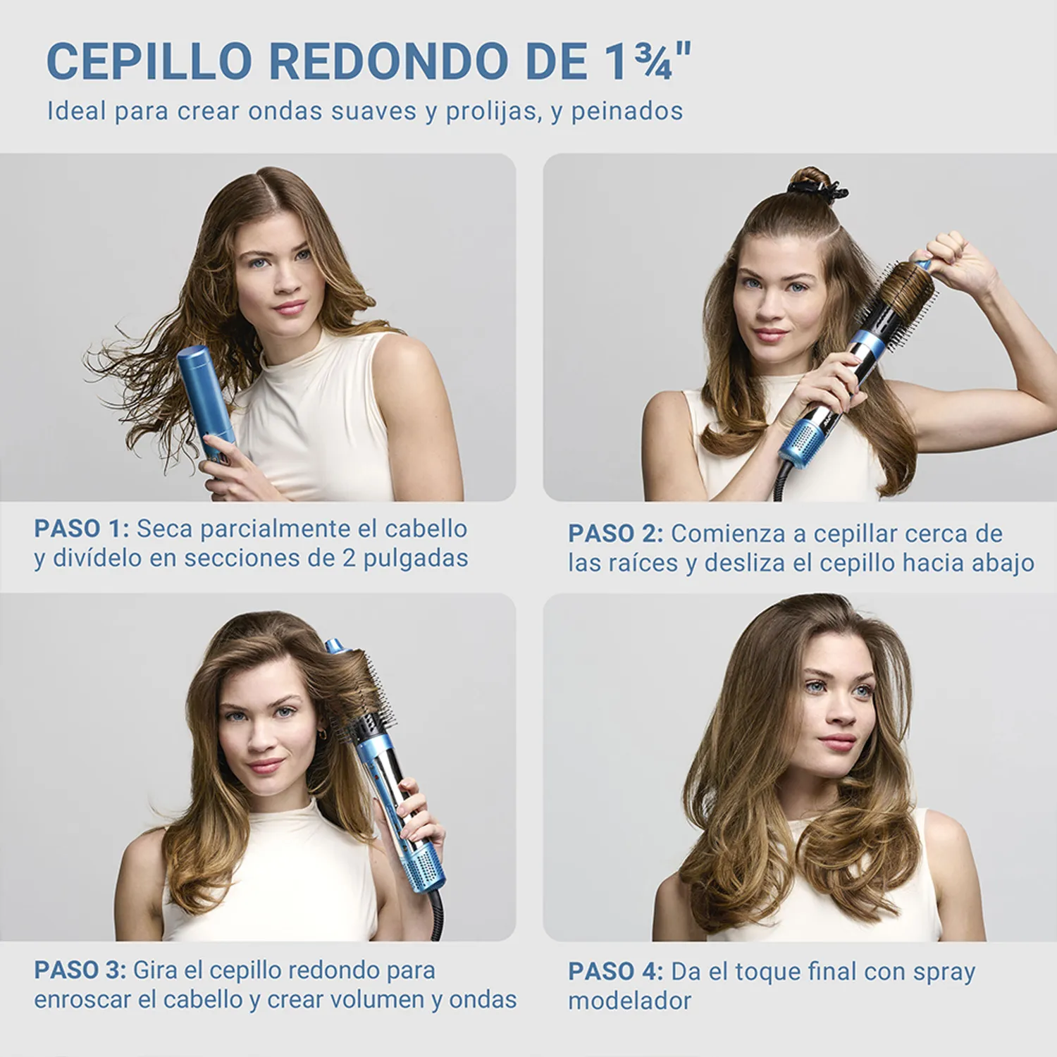 BABYLISS PRO Multiestilizador 4 en 1 Nano Titanium StyleSwitch