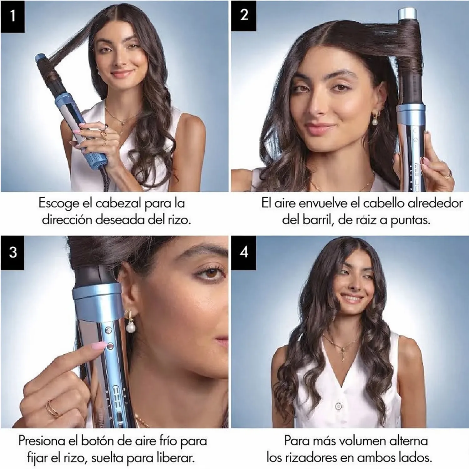 Basi 7inch セット BABYLISS PRO Multiestilizador 4 en 1 Nano Titanium StyleSwitch