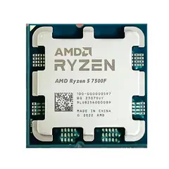 AMD CORP - Procesador AMD Ryzen 5 7500F Tray AM5 6 Núcleos 12 Hilos