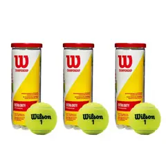 WILSON - Pelotas De Tenis Championship Pack 3 Tarros 9 Pelotas