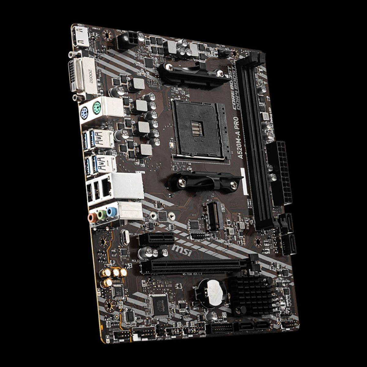 MSI - Placa Madre MSI A520M-A PRO AM4 Micro ATX DDR4