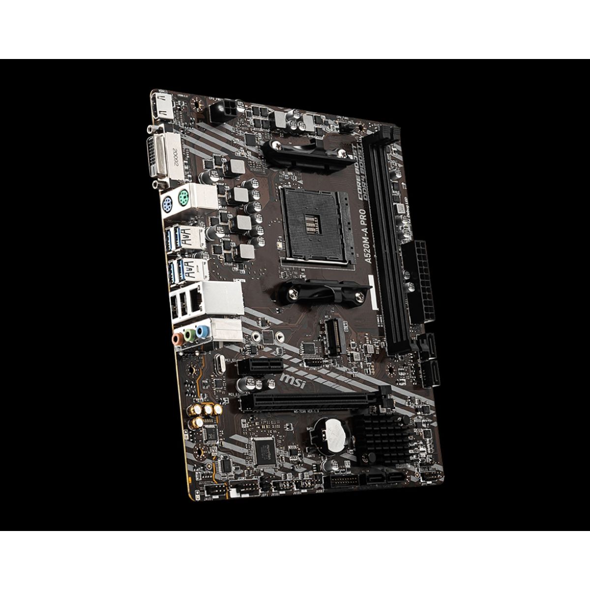 MSI - Placa Madre MSI A520M-A PRO AM4 Micro ATX DDR4