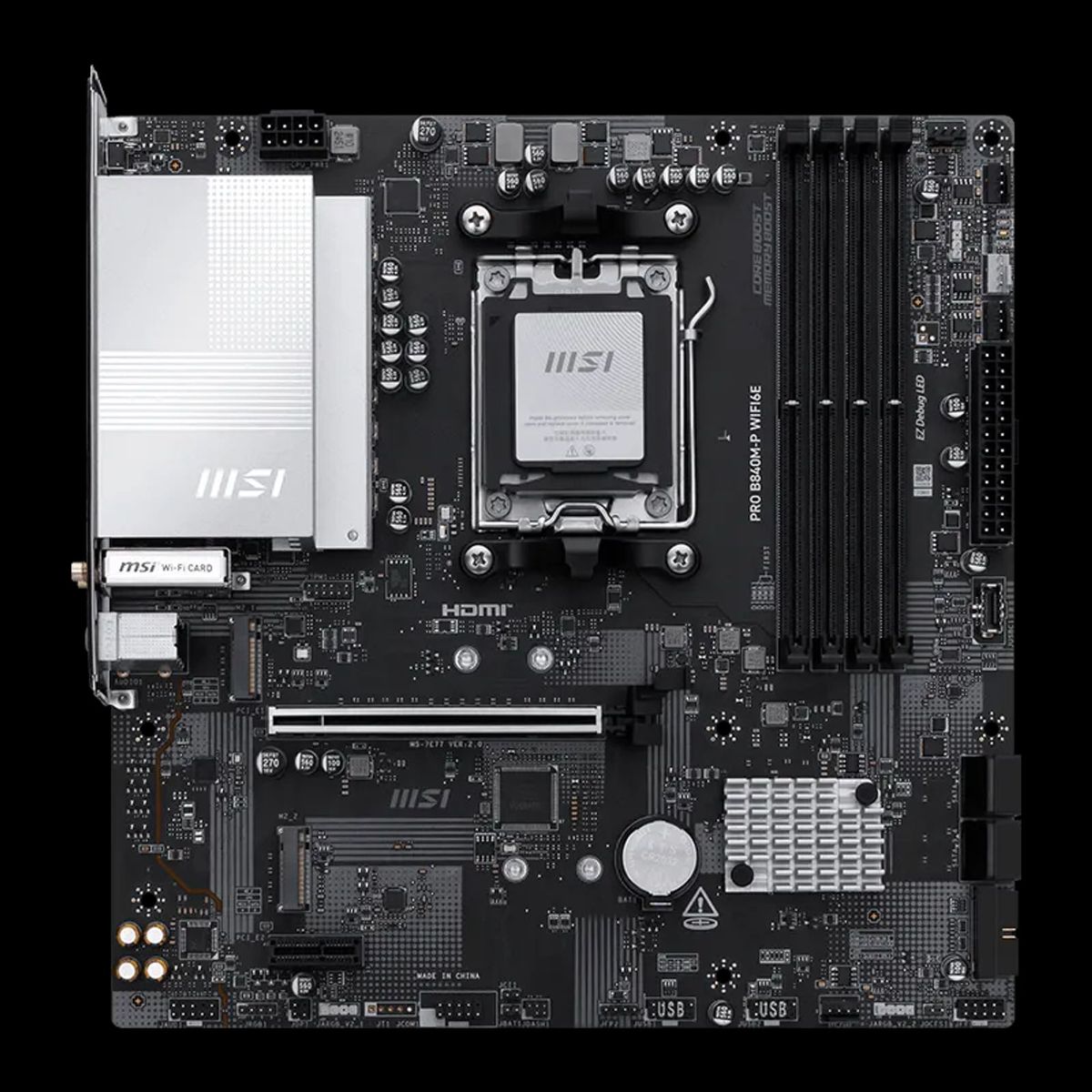 MSI - Placa Madre MSI PRO B840M-P WIFI6E