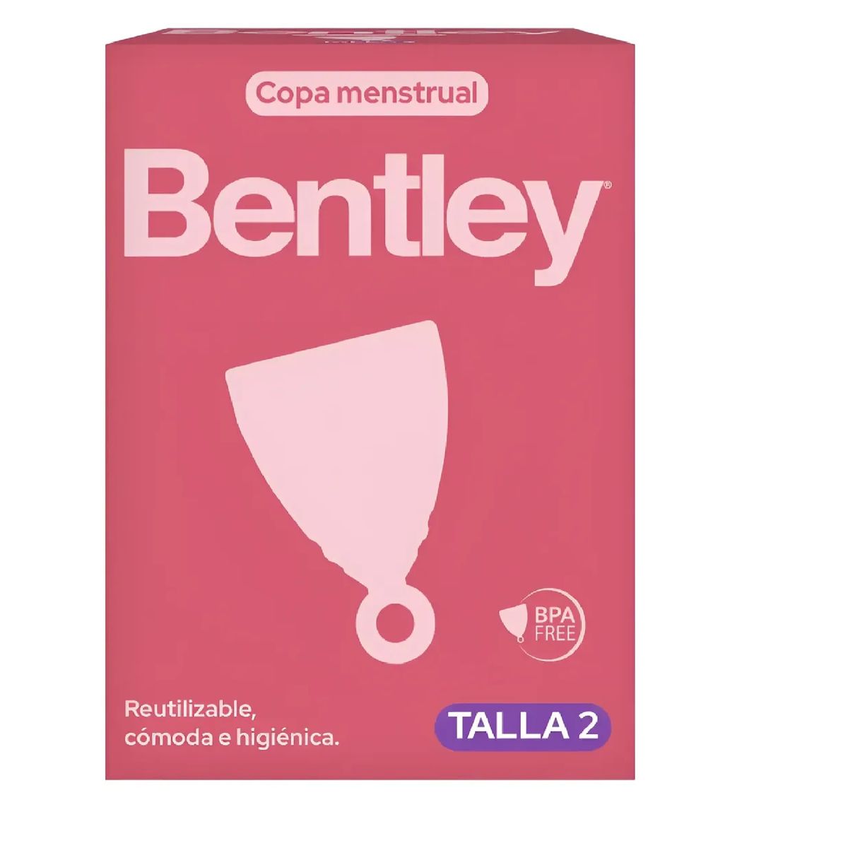 BENTLEY - Copa Menstrual Bentley Ecofriendly Original Certific Talla 2