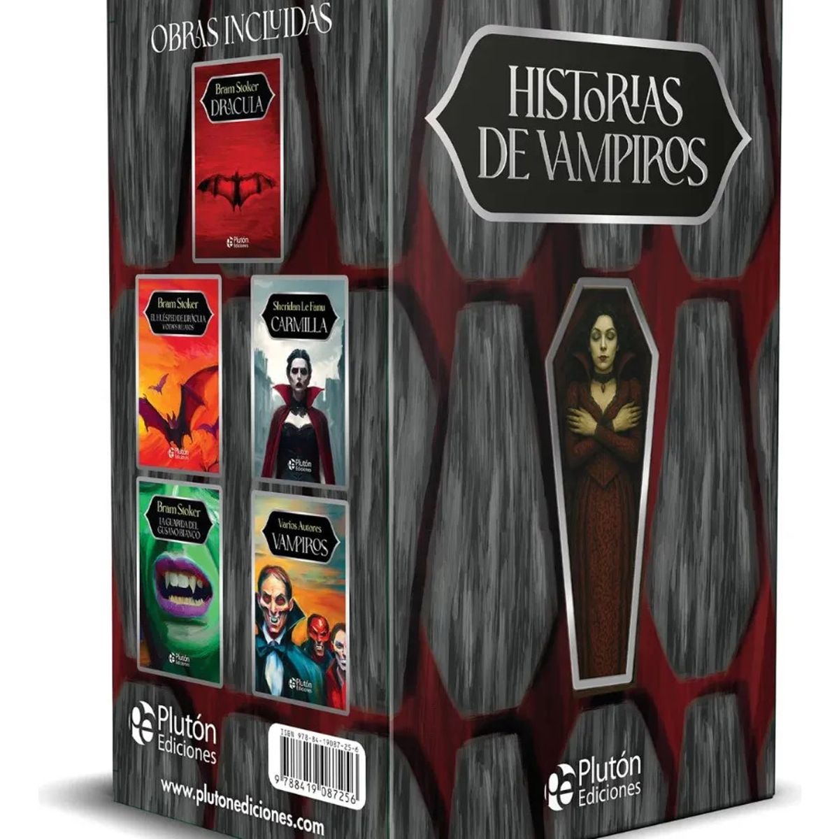 PLUTON EDICIONES - PACK HISTORIAS DE VAMPIROS - VARIOS AUTORES