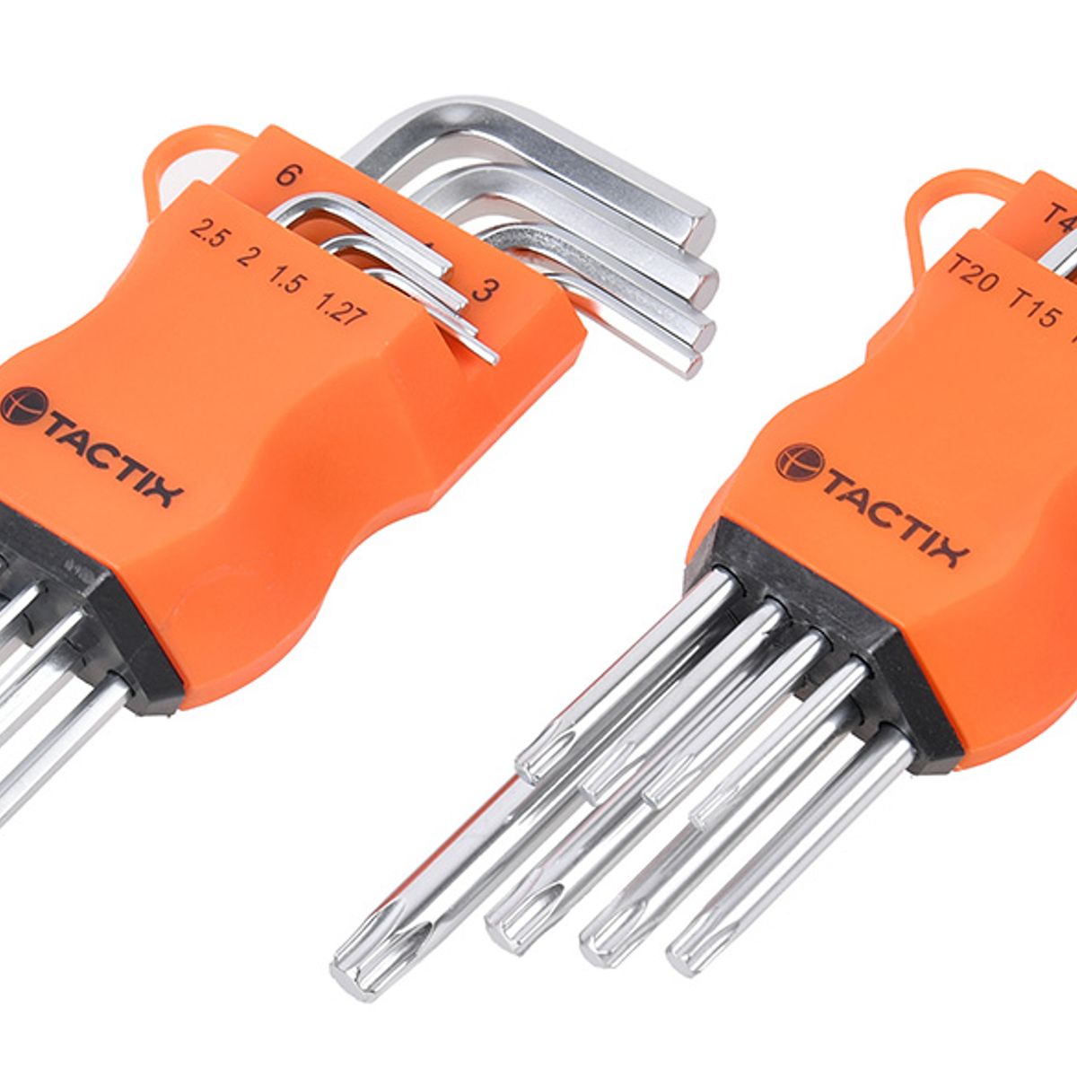 TACTIX - JUEGO DE LLAVE ALLEN Y TORX 16 PIEZAS TACTIX