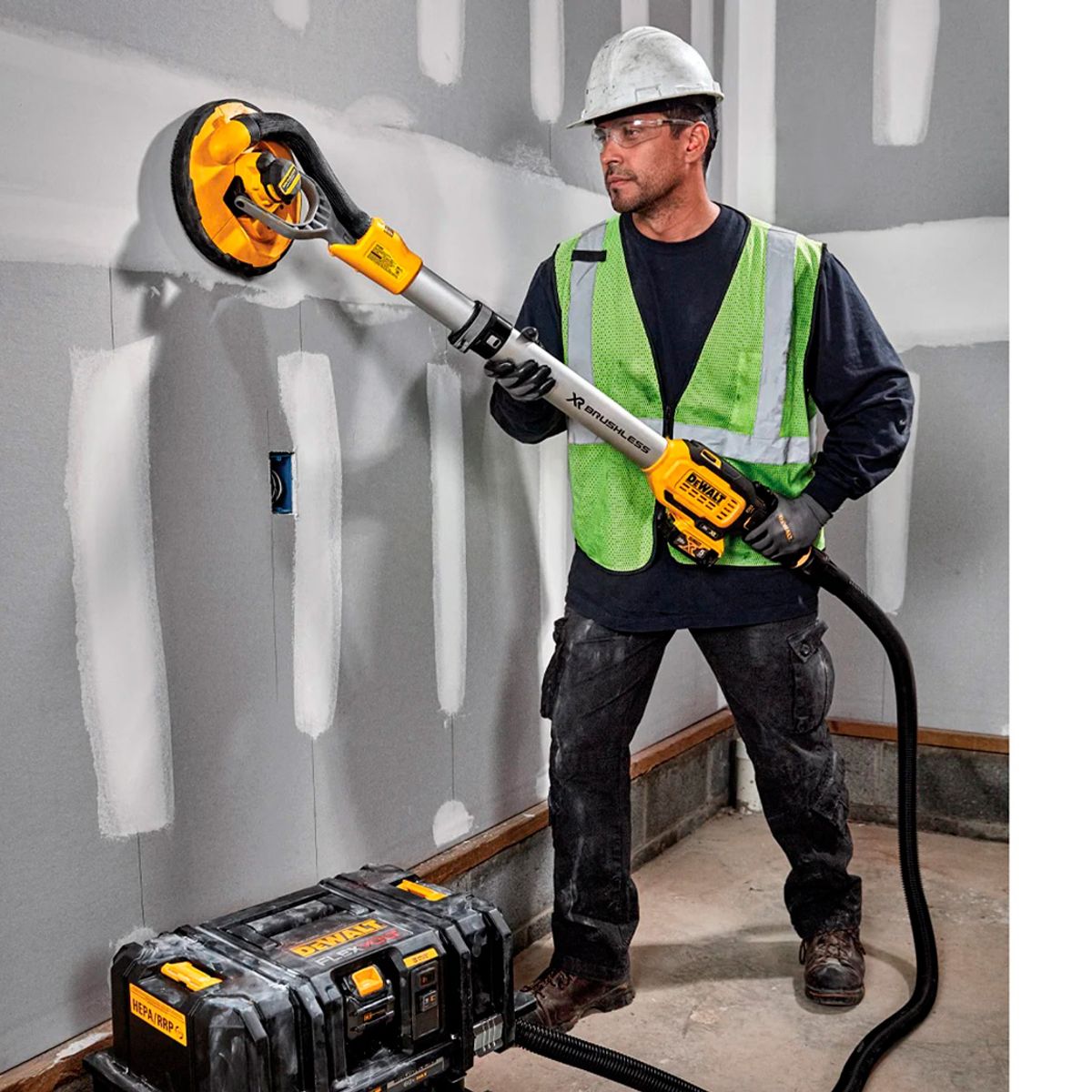 DEWALT - LIJADORA PANEL DE YESO 20V XR DEWALT BL DCE800B