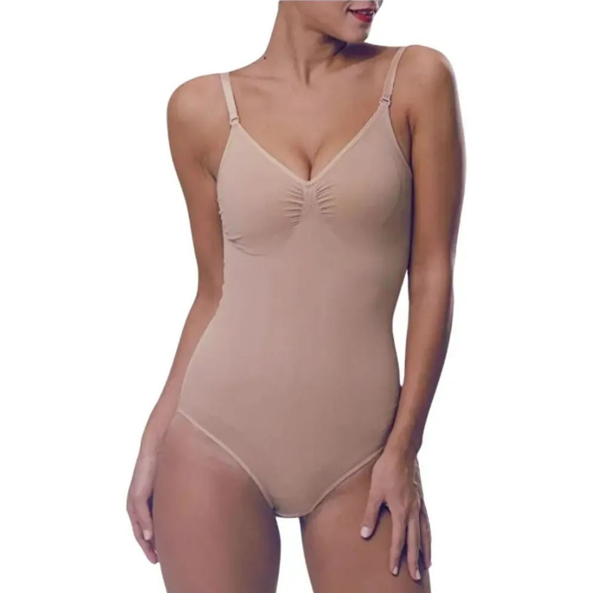 LOOK SHOP - Body Mujer Ajustable Modelador. Compresión Calce Comodo 826