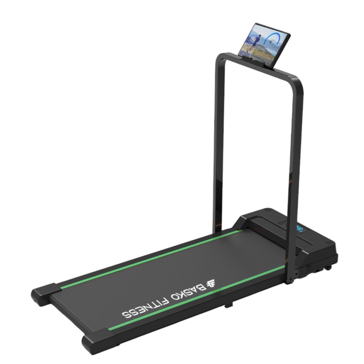 BASKO FITNESS - Trotadora Electrica Plana Plegable