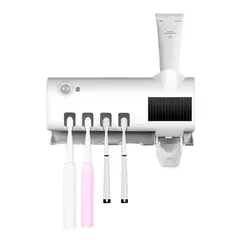 GENERICO - Soporte Esterilizador Multifuncional UV Para Cepillos De Dientes