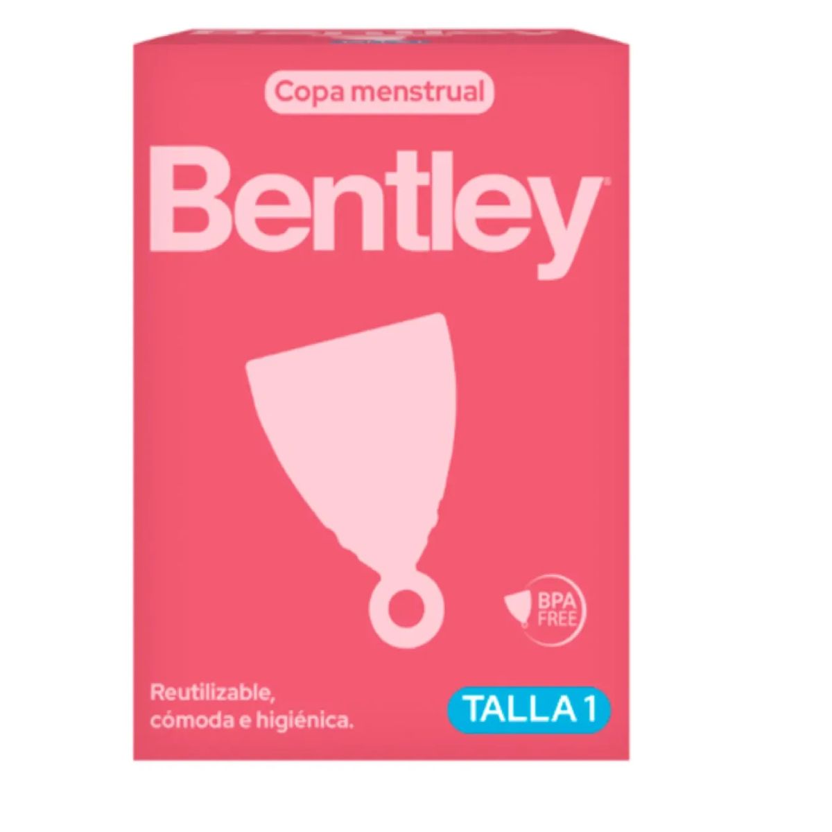 BENTLEY - Copa Menstrual Bentley Ecofriendly Original Certific Talla 1