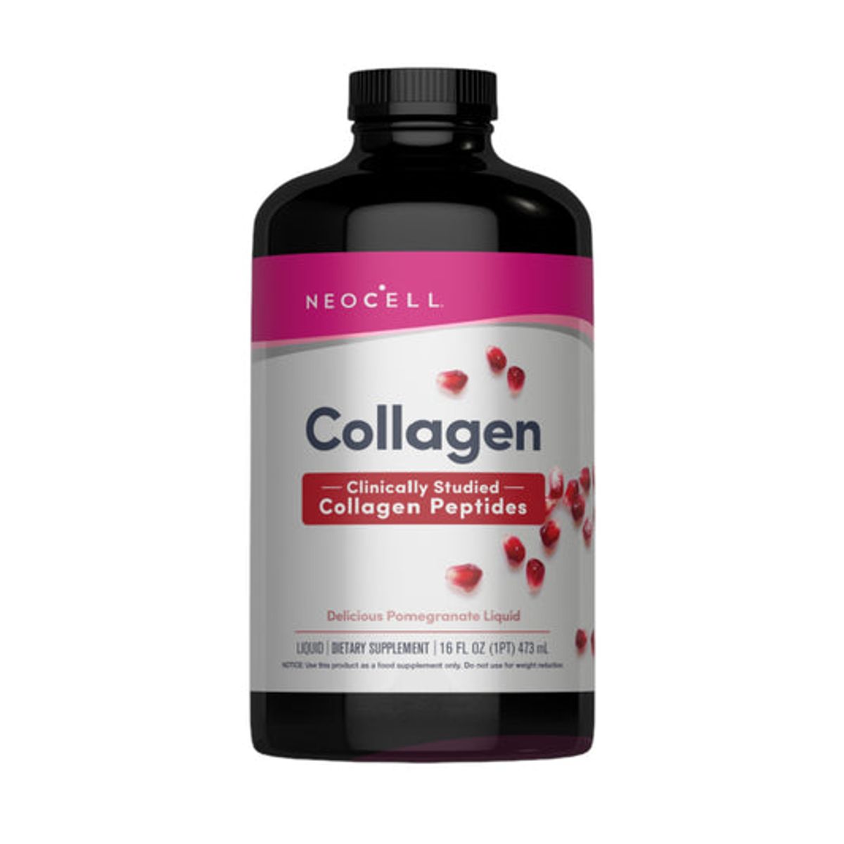 NEOCELL - COLÁGENO PEPTIDOS LIQUIDO SABOR GRANADA 473ML - NEOCELL
