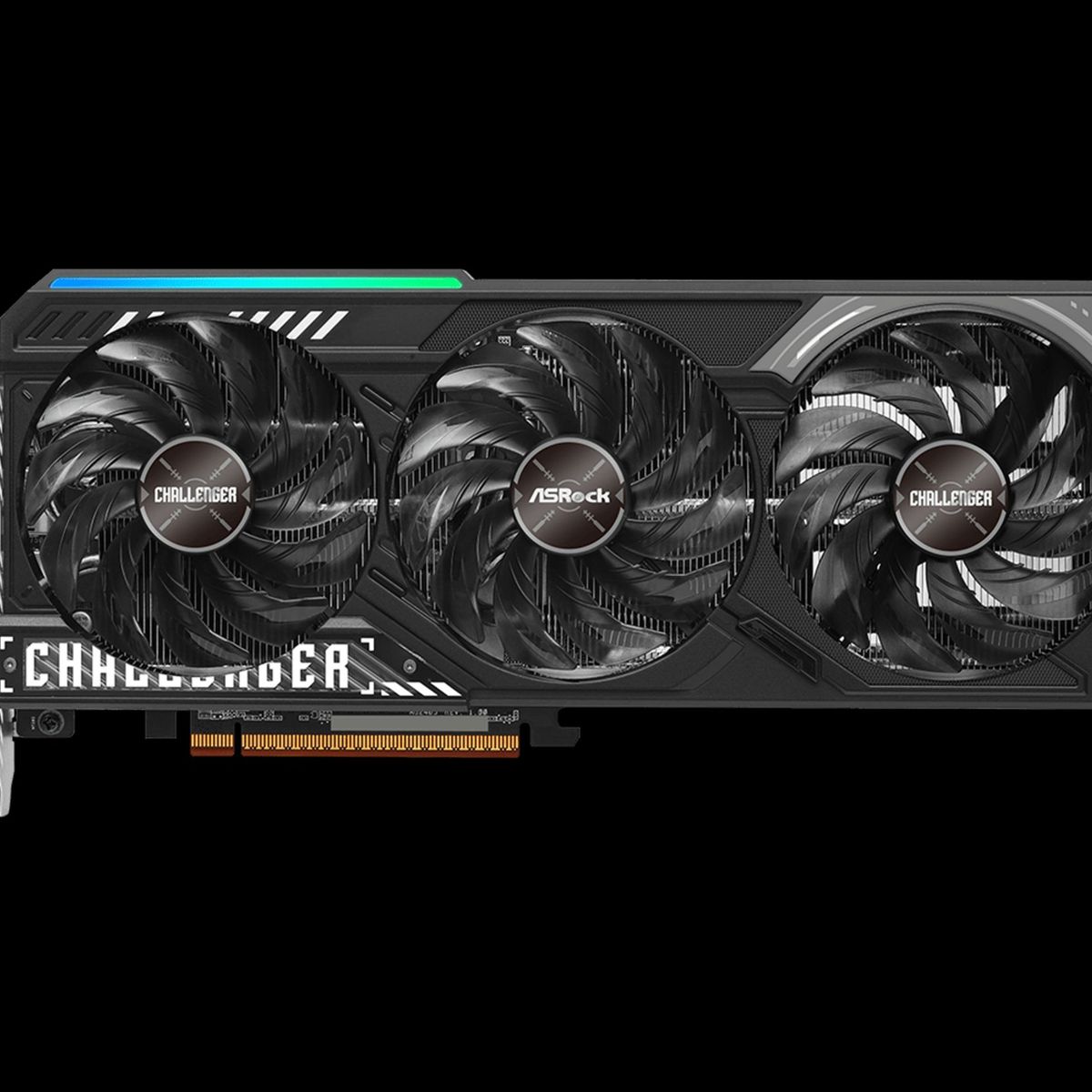 ASROCK - Tarjeta de Video Asrock Radeon RX 9070 XT Challenger 16G DDR6 3XFAN
