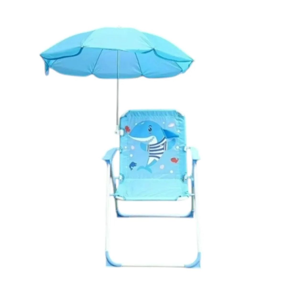 GENERICO - Silla Plegable Con Quitasol Camping Para Niños