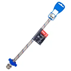 DUSCHY - Flexible de Agua HI-HE 1/2" 35 cm Acero inox