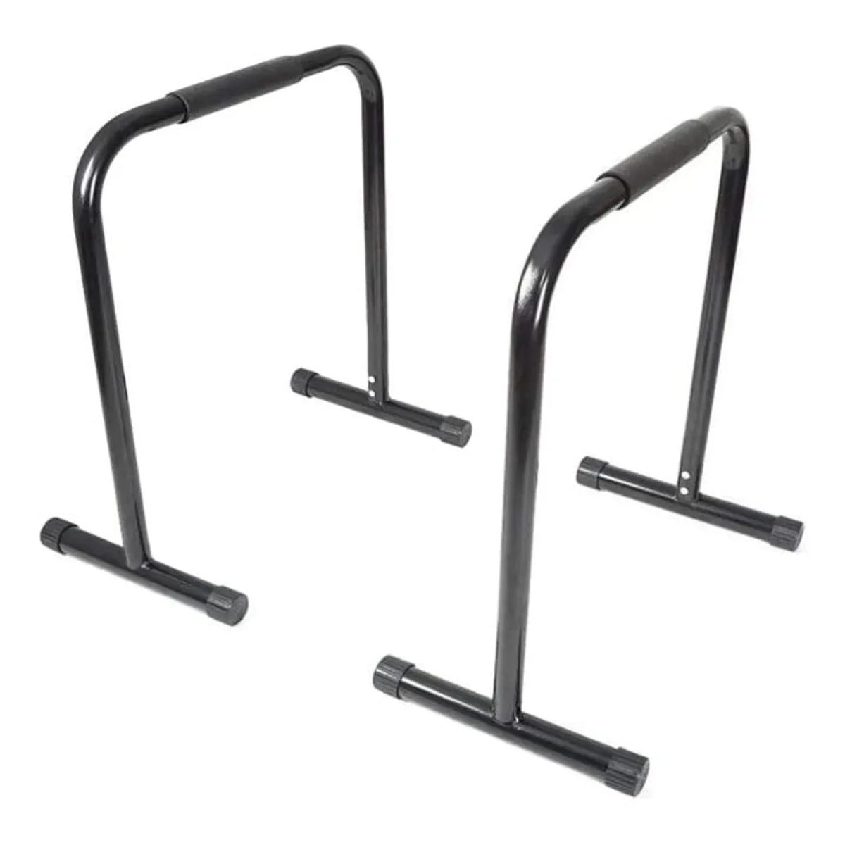 GENERICO - Barras paralelas ajustables 80 - 90cm calistenia fondos dips