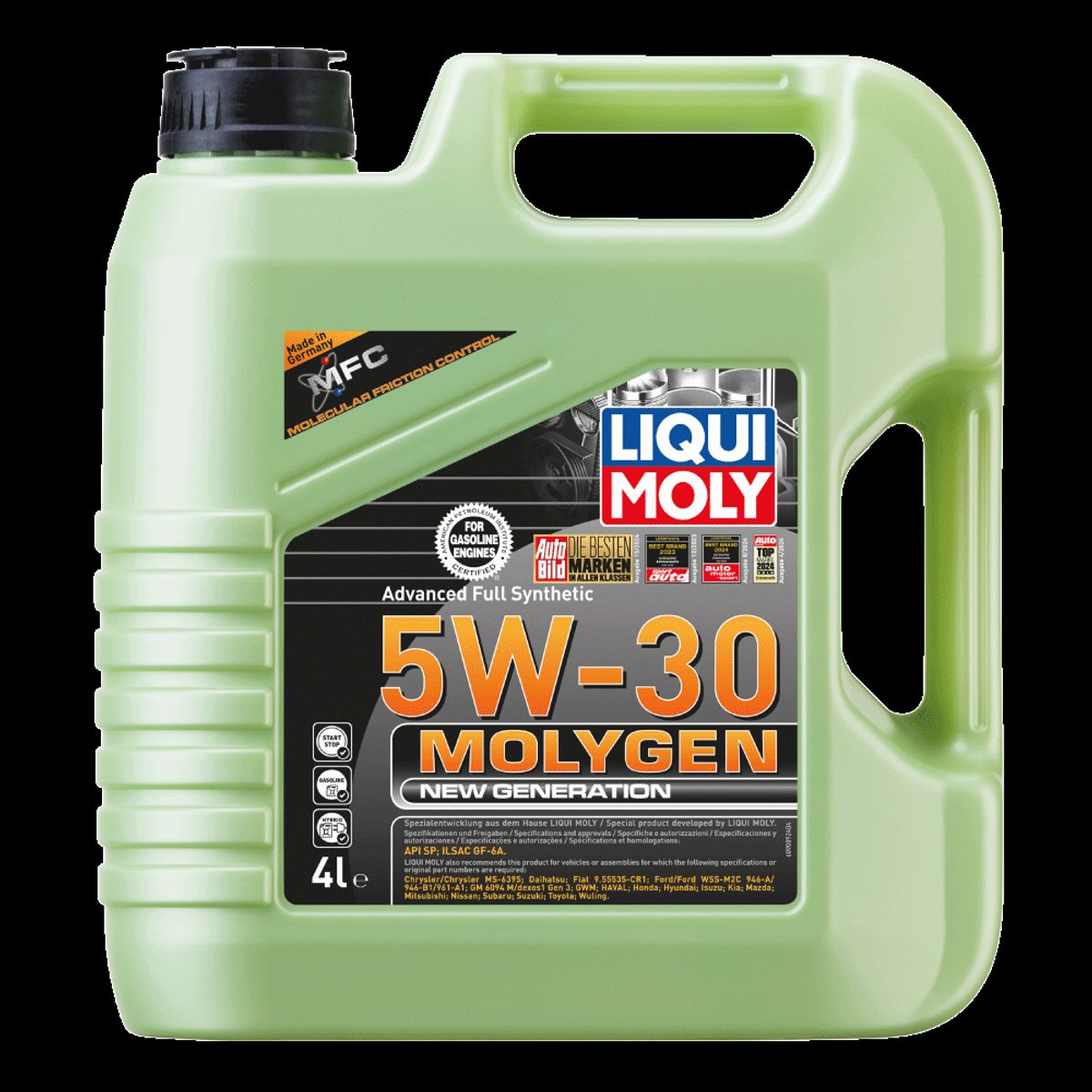 LIQUI MOLY - Aceite Liqui Moly Molygen 5W-30 4 lt