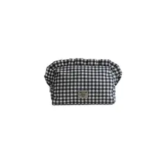 LOUNGE - Cosmetiquero Canvas - Vichy Negro -
