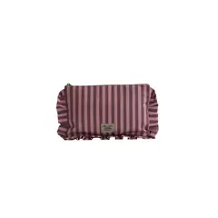 LOUNGE - Estuche Canvas - Rayas Rosado -