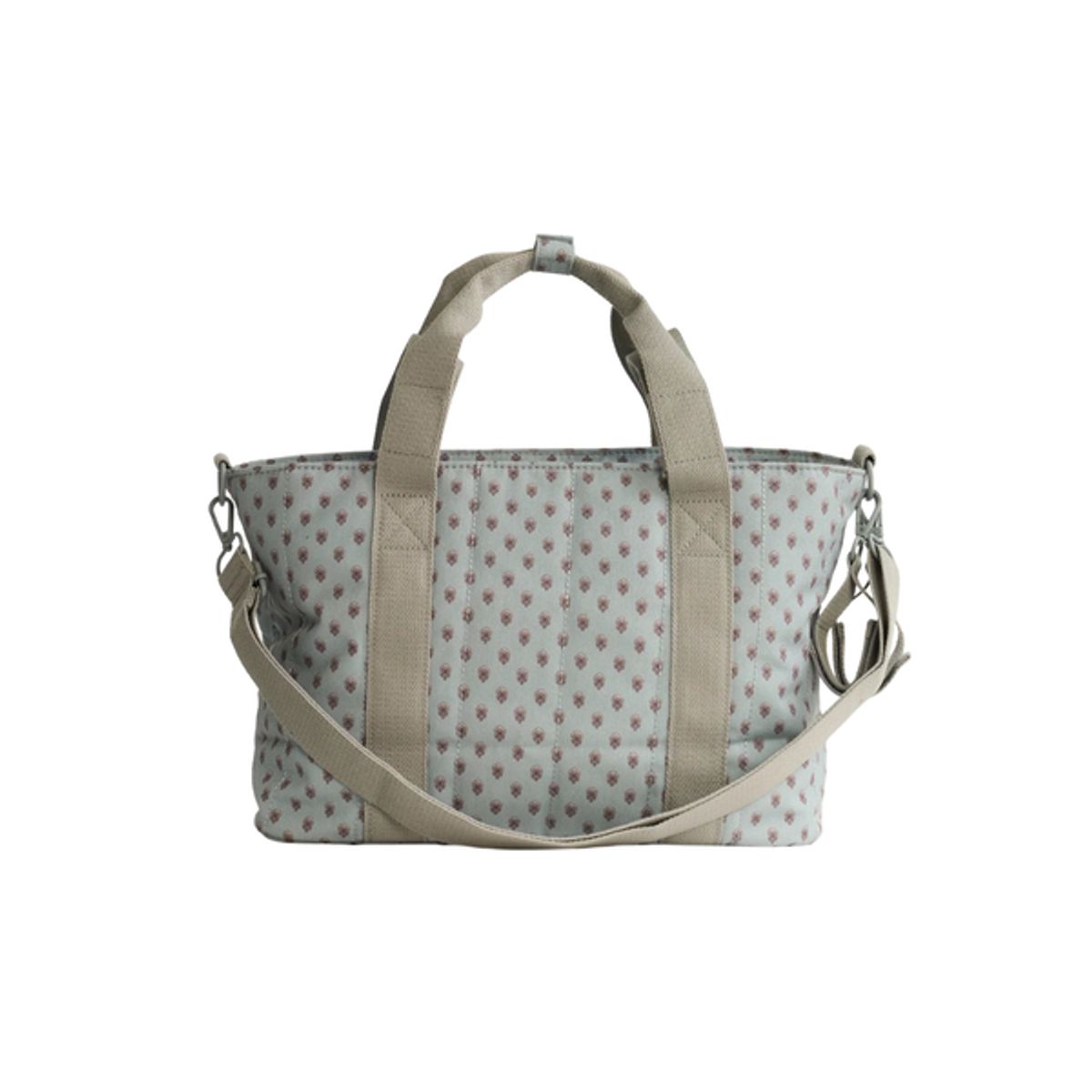 LOUNGE - Bolso Organizador Coche - Celeste con Flores - Lounge