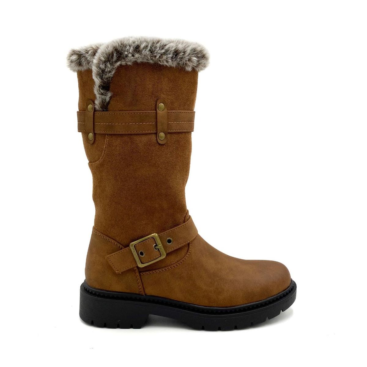 VERAZZI - Bota de Niña Verazzi Cafe con Chiporro