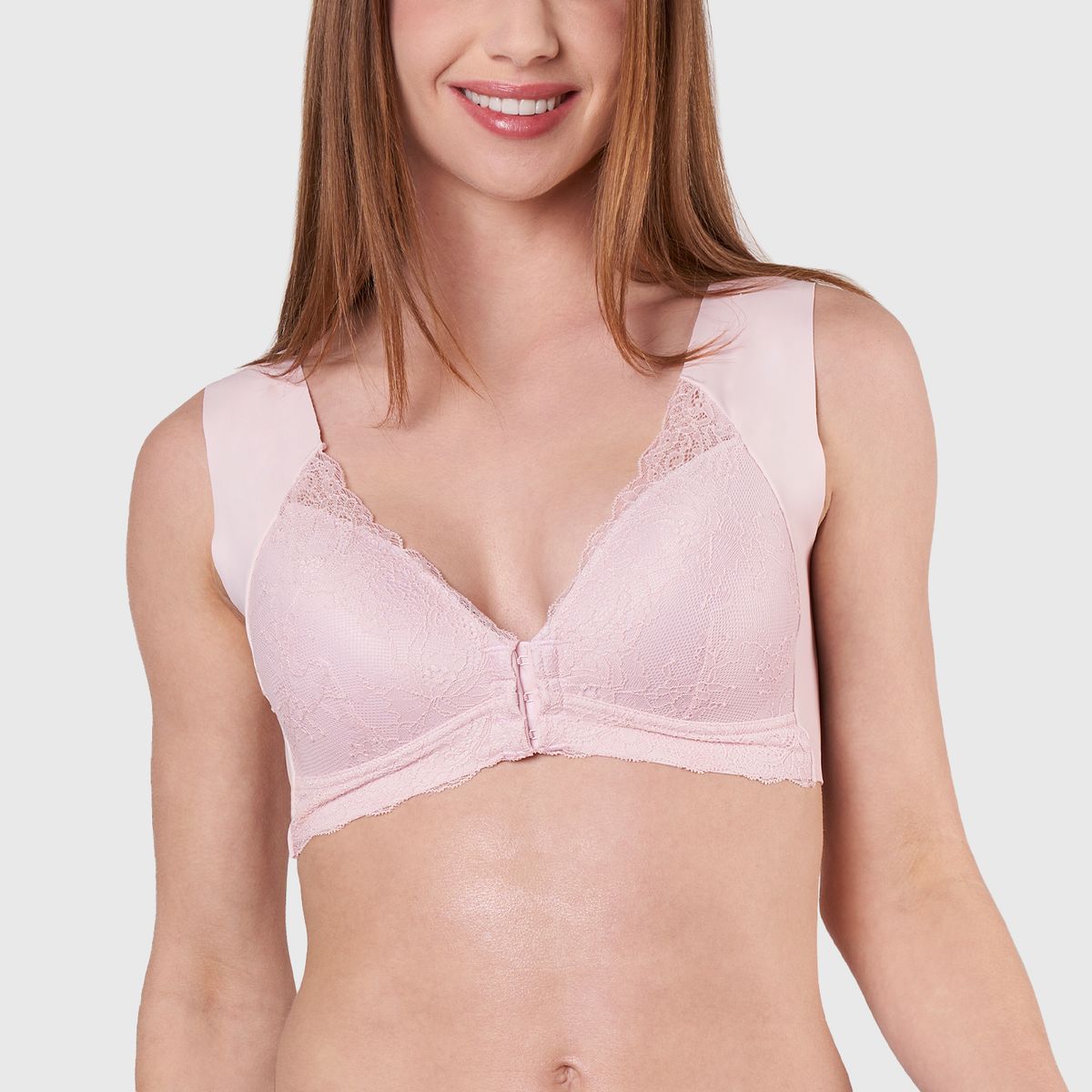 BAZIANI - Sostén Seamless Broche Delantero Corte Laser 3915
