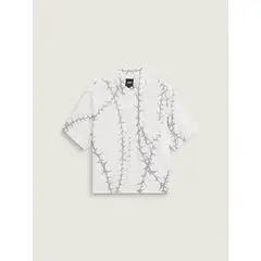 VANS - Camisa MC Hombre Van Doren Printed Ca Blanco