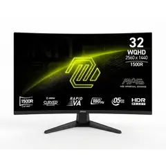 MSI - Monitor Gamer Curvo 32” MAG 321CQF E18 180HZ 0.5MS