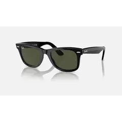 RAY BAN - Anteojos de sol Ray-Ban Original Wayfarer Classic G-15 Verde 54 mm Lentes de sol RB2140 901 54-18