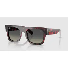 RAY BAN - Anteojos de sol Ray-Ban RB2217M Scuderia Ferrari Carey RojoGris Degradado 53 mm Lentes de sol RB2217M F70511 53-21