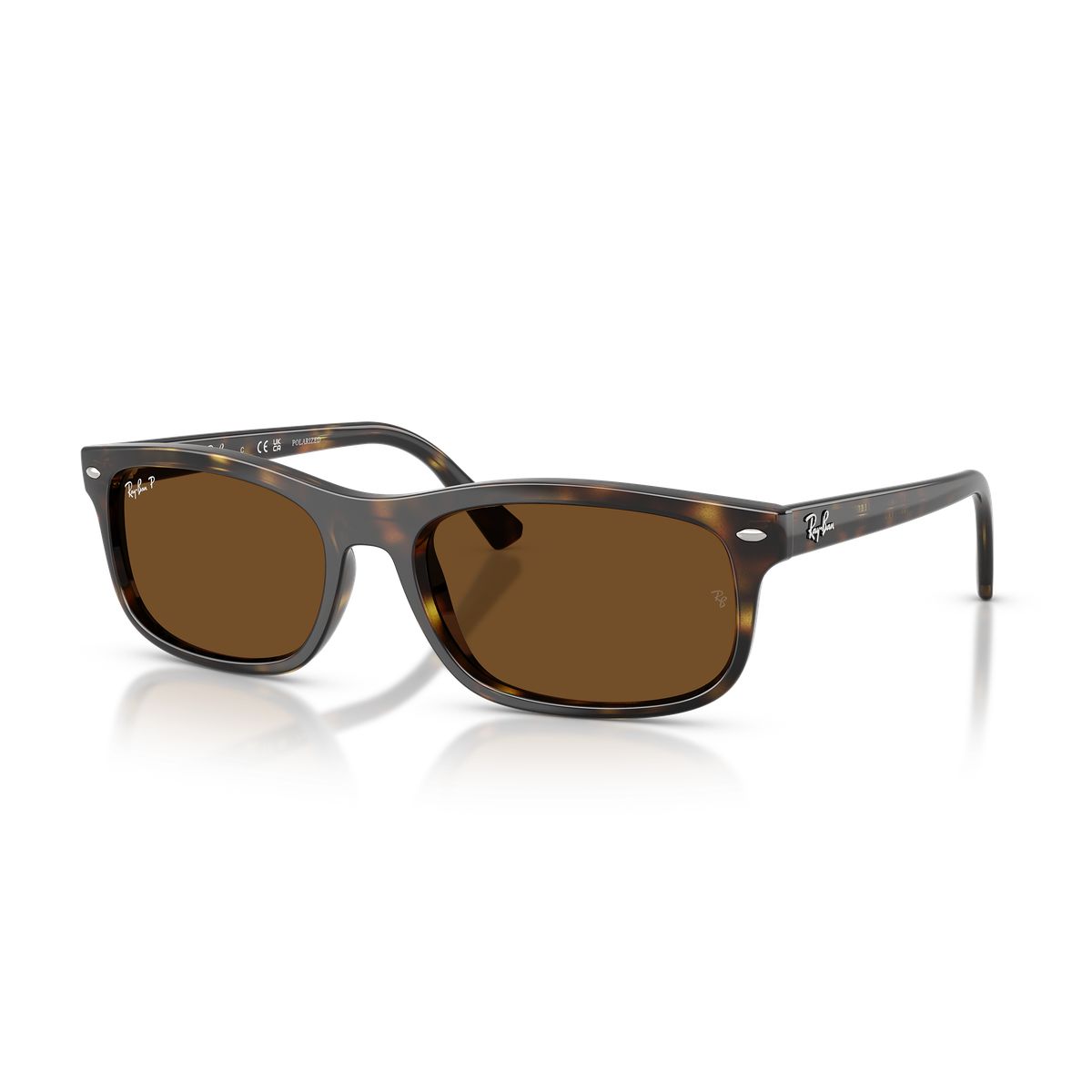 RAY BAN - Anteojos de sol Ray-Ban RB2224 CareyMarrón Polarizado 57 mm  Lentes de sol RB2224 71057 57-20