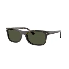 RAY BAN - Anteojos de sol Ray-Ban RB2226 Carey PulidoVerde 57 mm Lentes de sol RB2226 71031 57-20