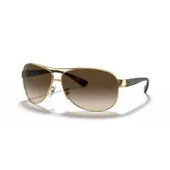 RAY BAN - Anteojos de sol Ray-Ban RB3386 Dorado PulidoDegradado Marrón 63 mm Lentes de sol RB3386 00113 63-13