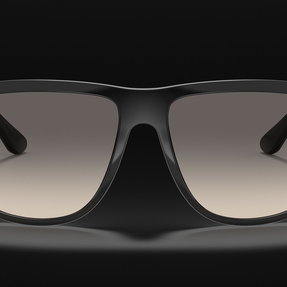 RAY BAN - Anteojos de sol Ray-Ban Boyfriend NegroGris Degradado 60 mm  Lentes de sol RB4147 60132 60-15