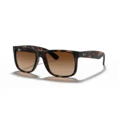 RAY BAN - Anteojos de sol Ray-Ban Justin Classic CareyMarrón Degradado 54 mm Lentes de sol RB4165 71013 54-16