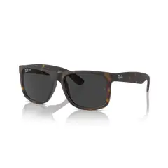 RAY BAN - Anteojos de sol Ray-Ban Justin Carey MateGris Oscuro Polarizado 54 mm Lentes de sol RB4165 86587 54-16