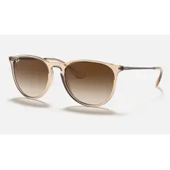 RAY BAN - Anteojos de sol Ray-Ban Erika Color Mix Marrón TransparenteMarrón Degradado 54 mm Lentes de sol RB4171 651413 54-18
