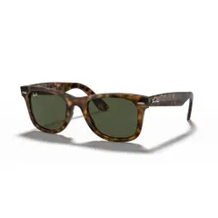RAY BAN - Anteojos de sol Ray-Ban Wayfarer Ease Carey Claro PulidoG-15 Verde 50 mm Lentes de sol RB4340 710 50-22