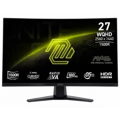 MSI - Monitor Gamer Curvo 27” MAG 275CQF E18 180HZ 0.5MS