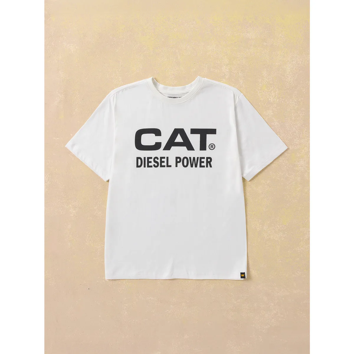 CAT - Polera Hombre Avery R Cat SS Dies Blanco CAT