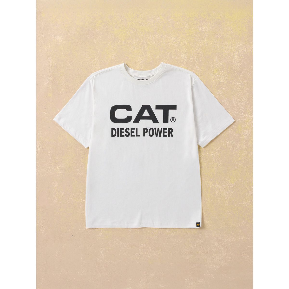 CAT - Polera Hombre Avery R Cat SS Dies Blanco CAT