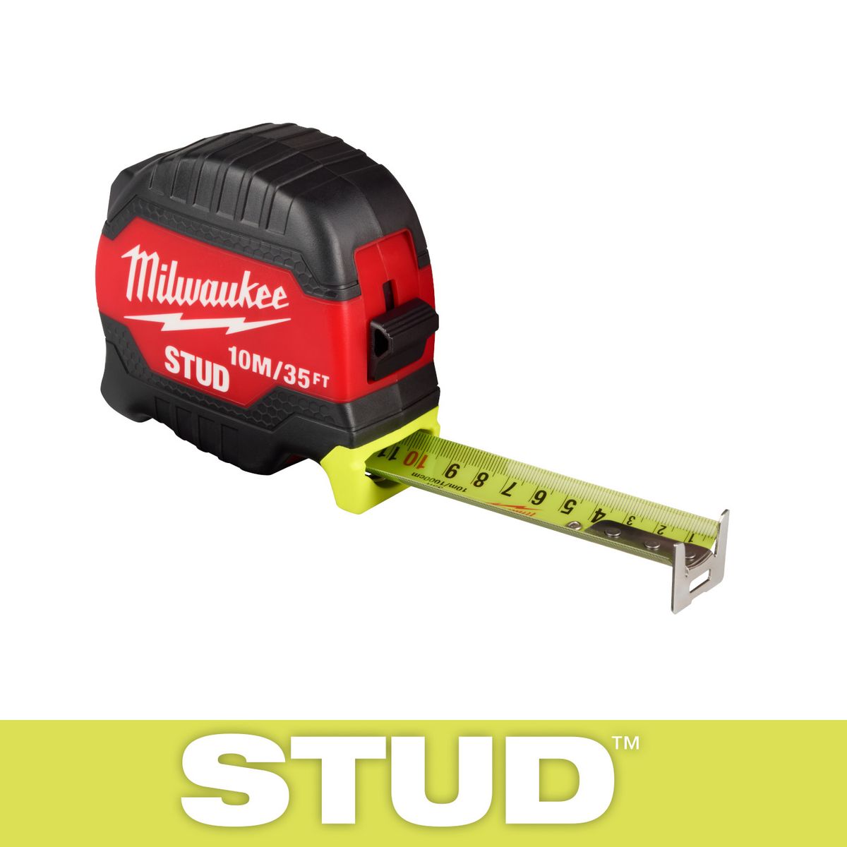 MILWAUKEE - Huincha De Medir 10 Metros Milwaukee STUD 48-22-1436