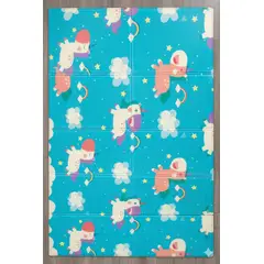 GENERICO - Alfombra Antigolpes Niños Bebes Plegable 150x180cm Con Bolso
