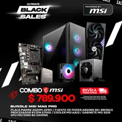 MSI - Kit Gamer MAG Pro Ryzen 7 5700X RTX 5060 8GB 650W