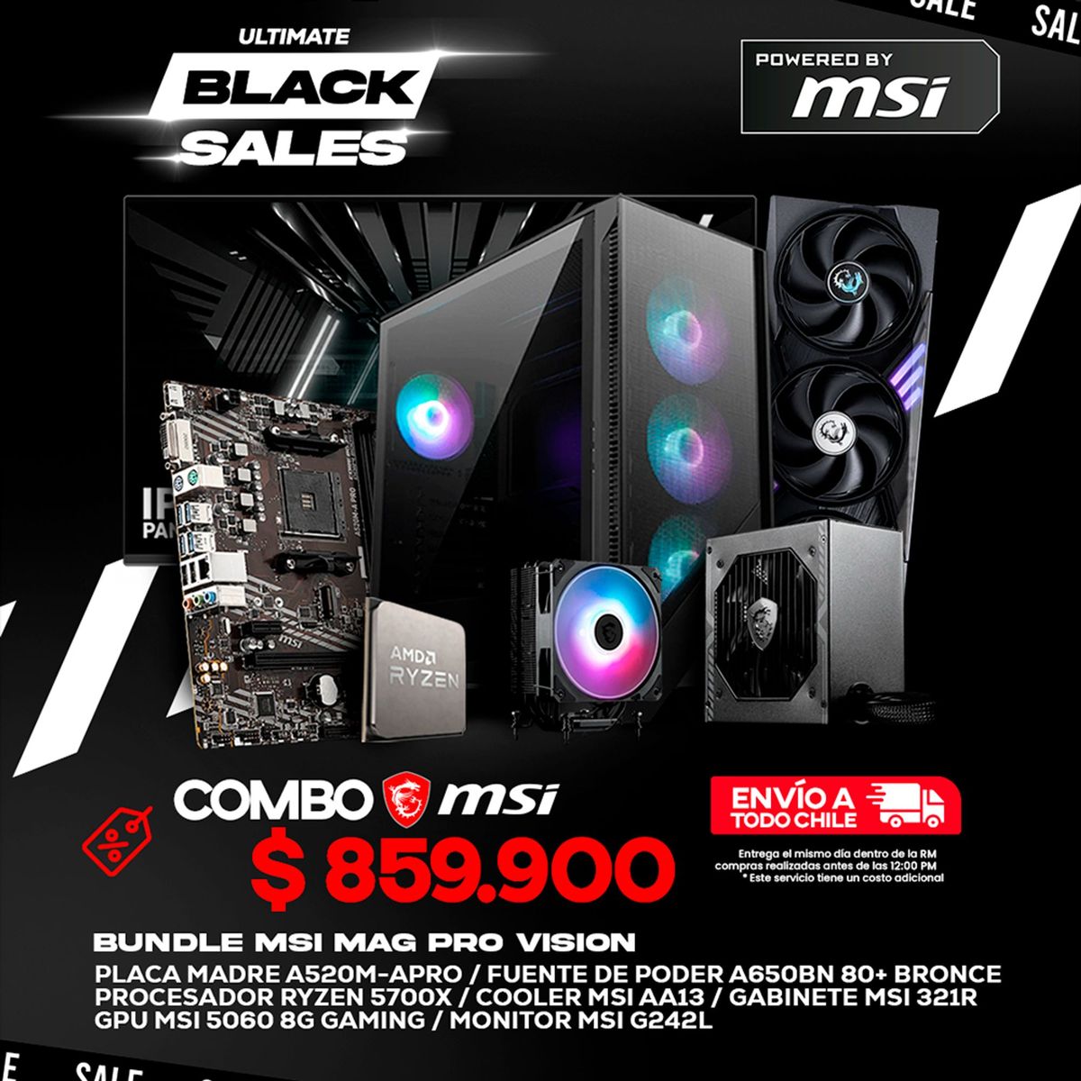 MSI - Bundle MSI MAG Pro Vision