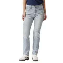 LEVIS - Jeans Mujer 501 For Women Celeste